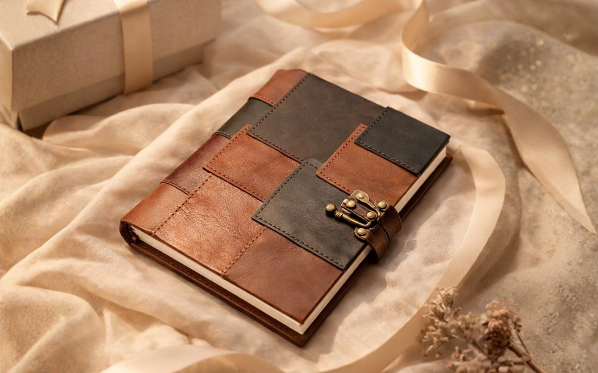 Hand-Bound Leather Journal