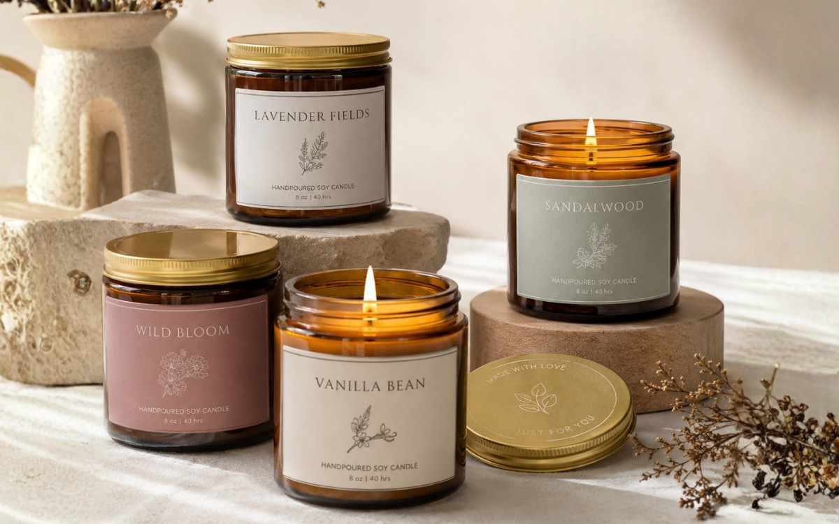 Handpoured Soy Candle Collection
