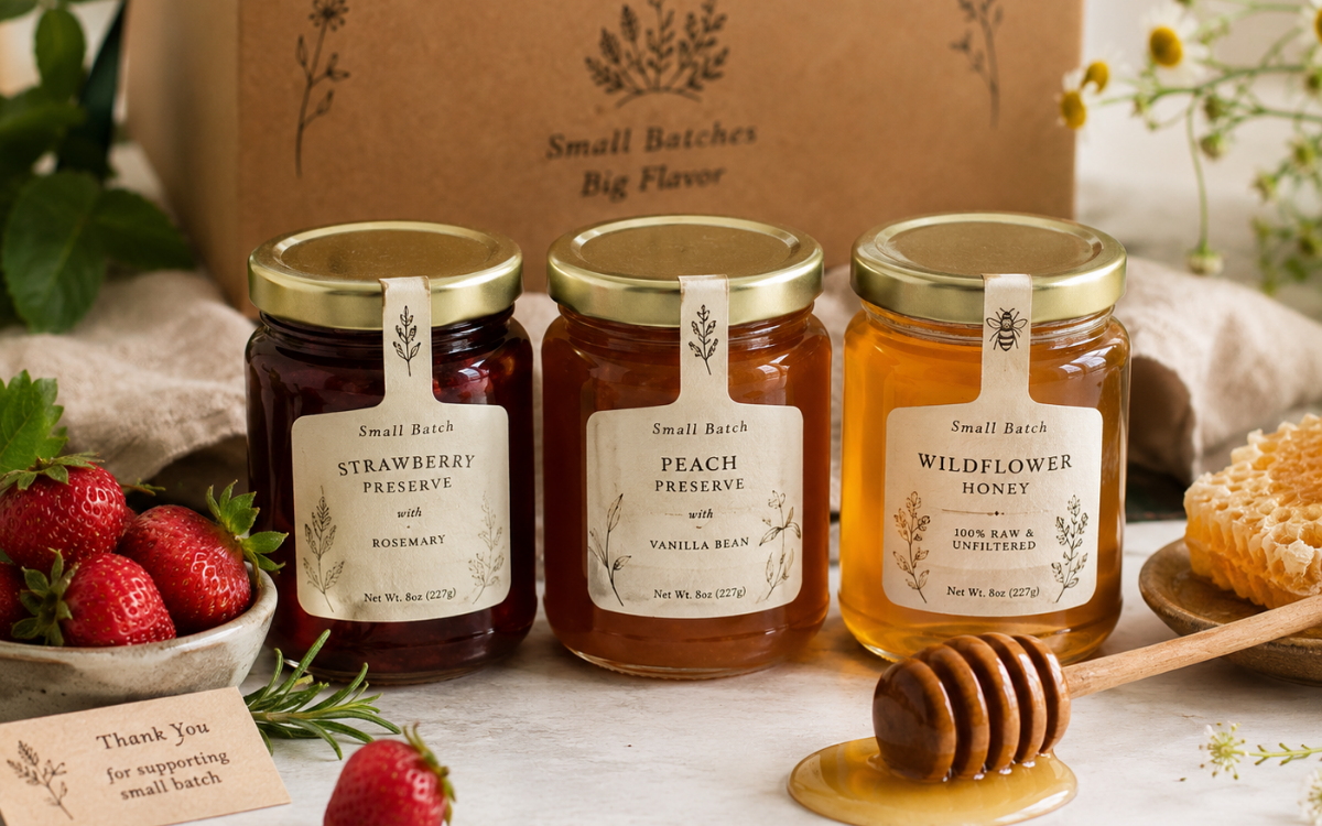Small-Batch Preserve & Honey Set