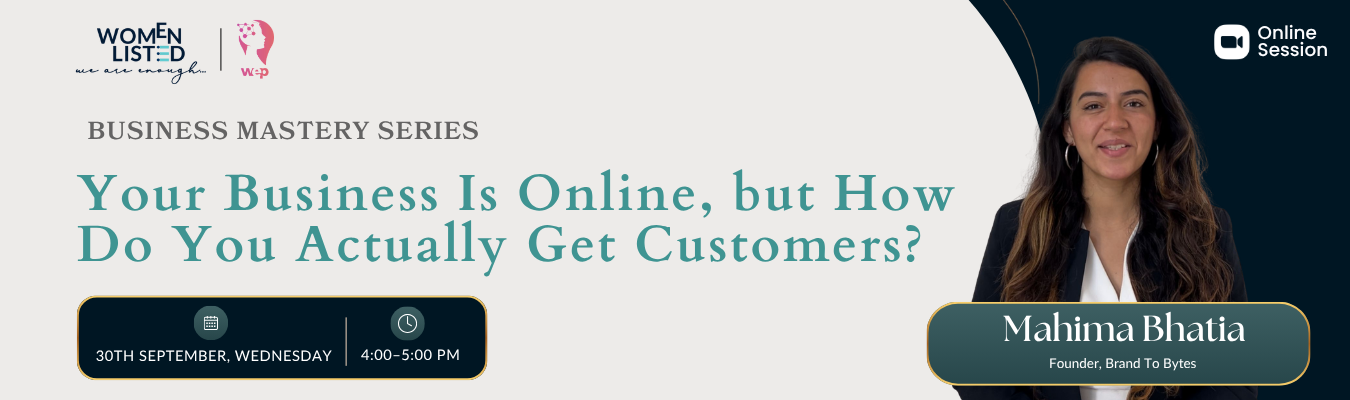 Business Mastery Series: 30th Sept