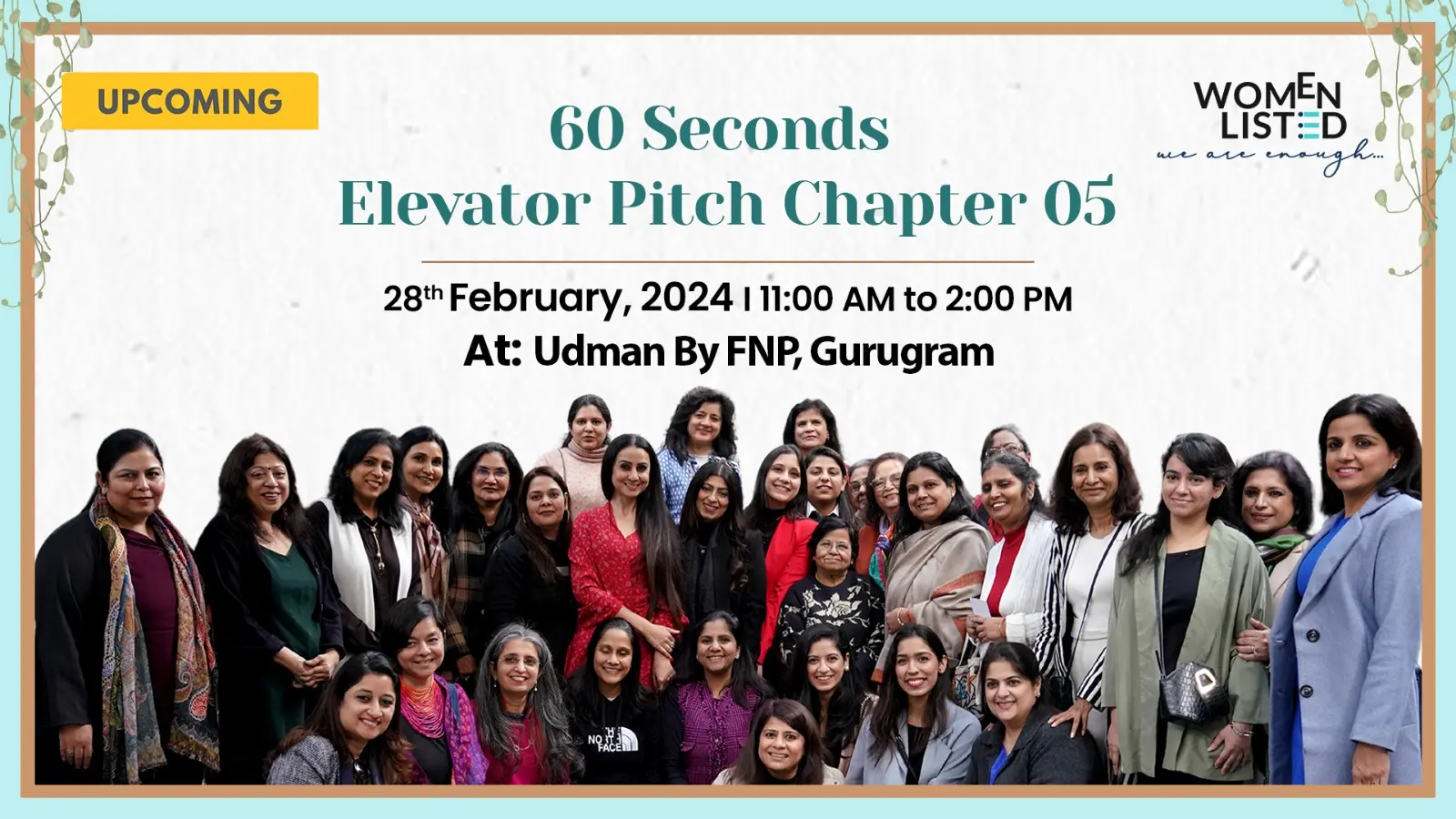 60 Seconds Elevator Pitch Chapter 05 - Gurugram