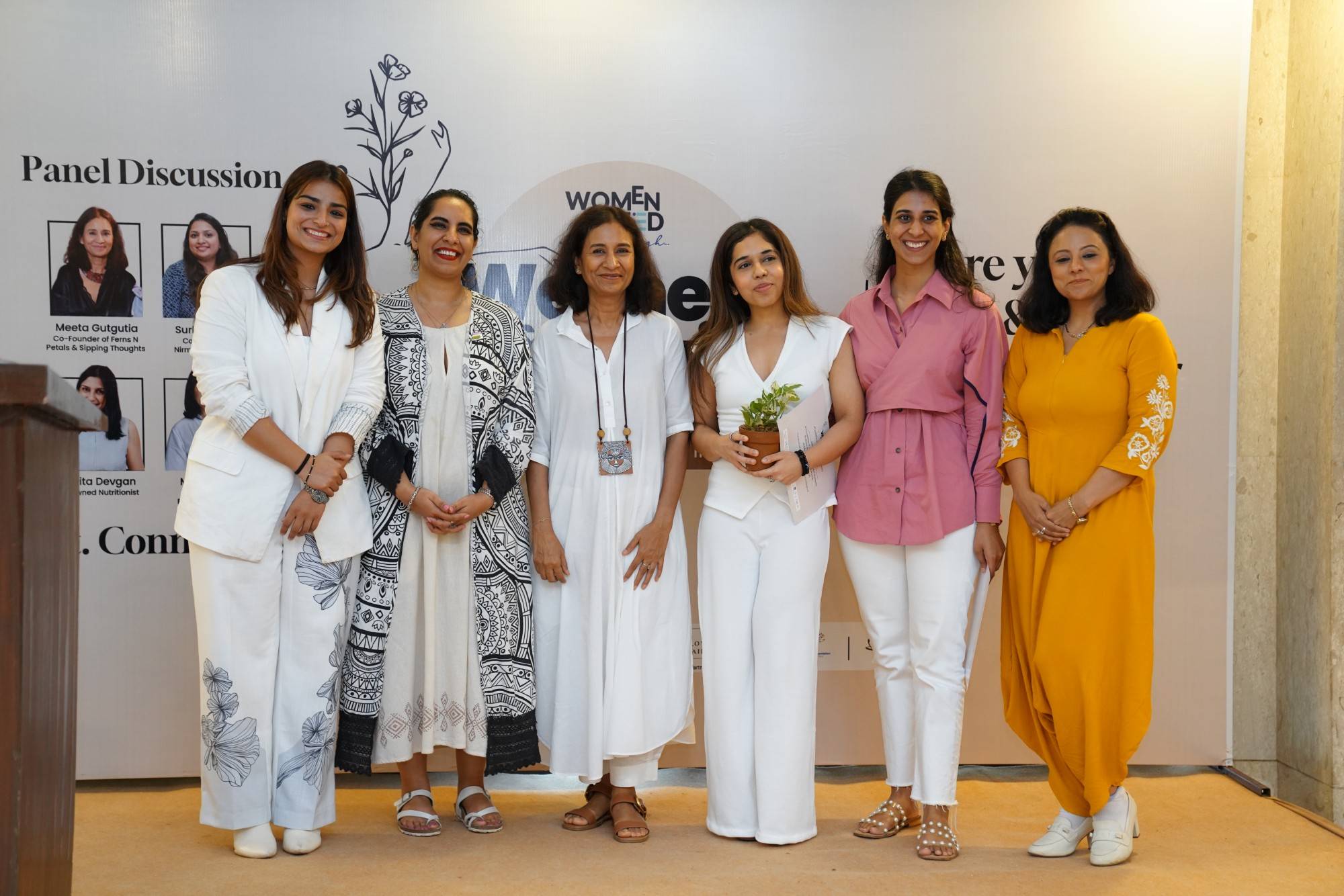 Top 5 Elevator Pitch Winners at Women Listed Event